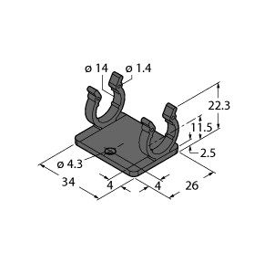 ִ/¸ BEFESTIGUNGSCLIP M12 / 10pcs.ͼƬ