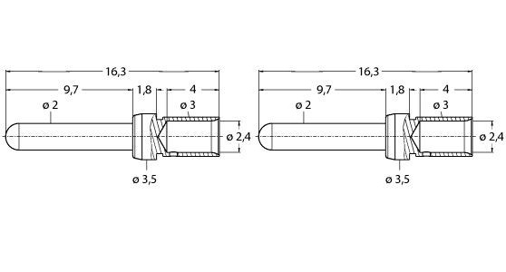 Accessories for customizable connectors BS23-0002ͼƬ